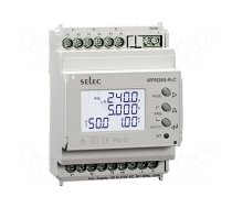 Meter: network parameters | for DIN rail mounting | LCD | Imax: 6A