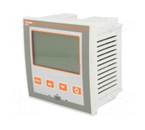Meter: network parameters | on panel | digital,mounting | LCD | 1A,5A
