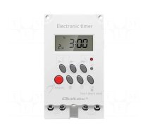 Programmable time switch | for DIN rail mounting | LCD | 50÷60Hz