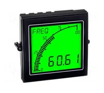 Meter: frequency | digital,mounting,programmable | on panel | 0.5%