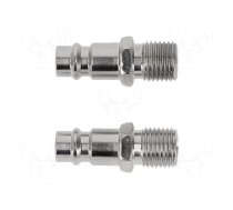 Coupling-adapter terminal | Ext.thread: G 1/4" | 2pcs.