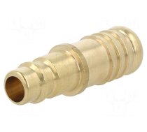 Plug-in nozzle | with bushing | brass | Connection: 13mm