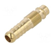 Plug-in nozzle | with bushing | brass | Connection: 9mm