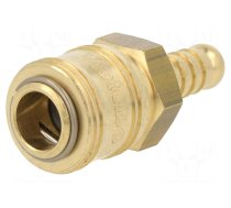 Quick connection coupling EURO | brass | Connection: 9mm