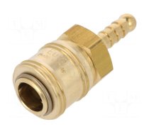 Quick connection coupling EURO | with bushing | brass