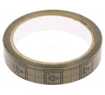 Packing tapes | ESD | L: 36m | W: 18mm | Features: antistatic