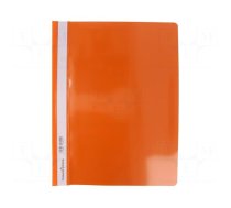 Document wallet | A4 | orange | PVC