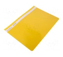 Document wallet | A4 | yellow | PVC