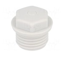 Stopper | M16 | 1.5 | IP54 | polyetylene | grey | WN | Thread: metric