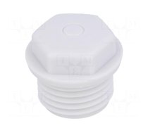 Stopper | M20 | 1.5 | IP54 | polyetylene | grey | WN | Thread: metric