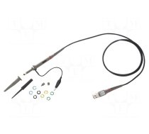 Probe: for oscilloscope | passive | 20MHz | 1: 1,10: 1 | BNC plug | 1.2m