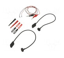 Set of measuring probes | 34s | black,red | Temp: -40÷80°C