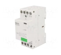 Contactor: 4-pole installation | 25A | 24VAC | NO x4