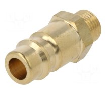 Quick connection coupling | 0÷35bar | brass | 31mm | 1000l/min