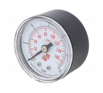 Manometer | 0÷12bar | non-aggressive liquids,inert gases | 40mm