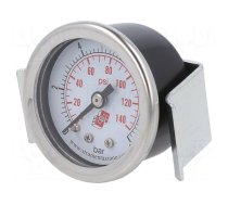 Manometer | 0÷10bar | non-aggressive liquids,inert gases | 40mm