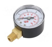 Manometer | 0÷12bar | non-aggressive liquids,inert gases | 40mm