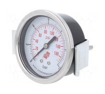 Manometer | 0÷12bar | non-aggressive liquids,inert gases | 63mm