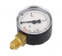 Manometer | 0÷1.6bar | 50mm | non-aggressive liquids,inert gases