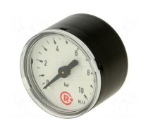 Manometer | 0÷10bar | 40mm | non-aggressive liquids,inert gases