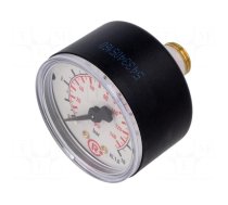 Manometer | 0÷10bar | 50mm | non-aggressive liquids,inert gases