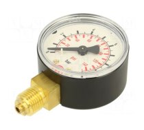 Manometer | 0÷10bar | 50mm | non-aggressive liquids,inert gases