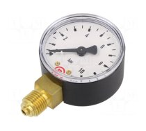 Manometer | 0÷10bar | 50mm | non-aggressive liquids,inert gases