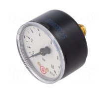 Manometer | 0÷10bar | 50mm | non-aggressive liquids,inert gases