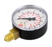 Manometer | 0÷10bar | 63mm | non-aggressive liquids,inert gases