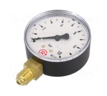 Manometer | 0÷10bar | 63mm | non-aggressive liquids,inert gases