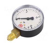 Manometer | 0÷16bar | 63mm | non-aggressive liquids,inert gases