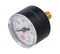 Manometer | 0÷2.5bar | 40mm | non-aggressive liquids,inert gases