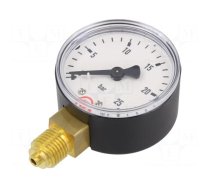 Manometer | 0÷25bar | 50mm | non-aggressive liquids,inert gases