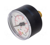 Manometer | 0÷4bar | 50mm | non-aggressive liquids,inert gases