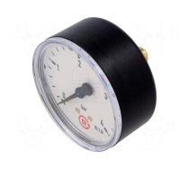 Manometer | 0÷4bar | 63mm | non-aggressive liquids,inert gases