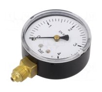 Manometer | 0÷4bar | 63mm | non-aggressive liquids,inert gases