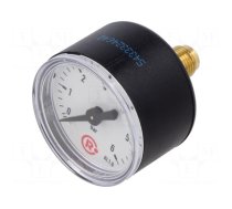 Manometer | 0÷6bar | 40mm | non-aggressive liquids,inert gases