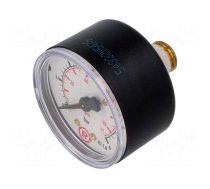 Manometer | 0÷6bar | 50mm | non-aggressive liquids,inert gases