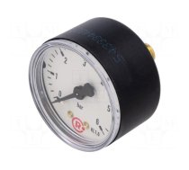 Manometer | 0÷6bar | 50mm | non-aggressive liquids,inert gases