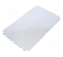 Mounting plate | steel | 1.5mm | Plating: zinc