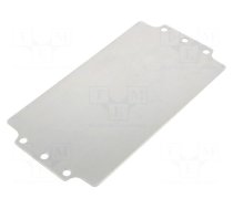 Mounting plate | steel | Plating: zinc | EX-GRJ11BK,GRJ-11,GRJ-11BK