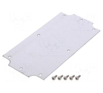 Mounting plate | steel | W: 76mm | L: 147mm | Series: 1554PB