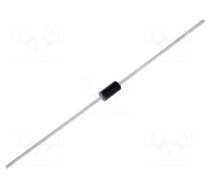 Diode: rectifying | THT | 100V | 1A | Ammo Pack | Ifsm: 30A | DO41 | Ir: 50uA