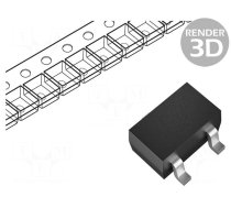 Transistor: N-MOSFET | unipolar | 30V | 100mA | 0.15W | SOT523