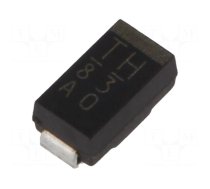 Diode: TVS | 200W | 82V | unidirectional | 1F (DO214AC)