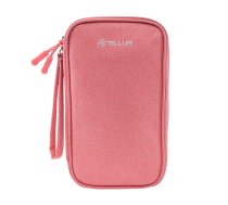 Tellur Universal travel cable organiser Pink