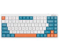 Klawiatura mechaniczna Tracer FINA 84 White/Blue (Outemu Red Switch)