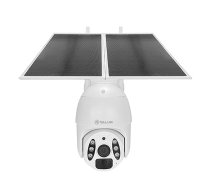 Tellur Smart WiFi Solar Camera P&T 3MP, 2K UltraHD, PIR, 20W solar panel, white