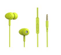 Tellur Basic Gamma wired in-ear headphones green
