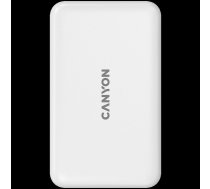 CANYON power bank PB-1001 10000 mAh PD 18W QC 3.0 Wireless 10W White